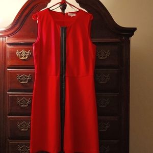 Calvin Klein red dress Size 12
